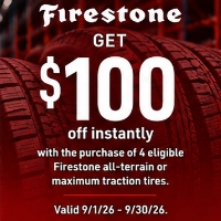 Firestone Get a $100 Rebate